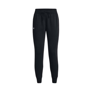 Under Armour Rival Fleece Small Logo Γυναικεια Φορμα Μαυρη