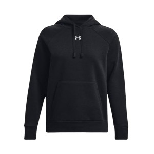 Under Armour Rival Fleece Hooded Γυναικεια Φουτερ Μαυρη