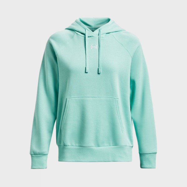 Under Armour Rival Fleece Hooded Γυναικεια Φουτερ Βεραμαν