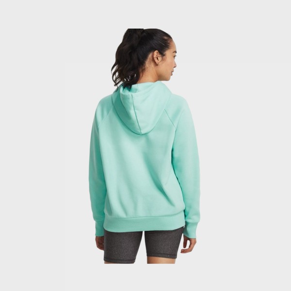 Under Armour Rival Fleece Hooded Γυναικεια Φουτερ Βεραμαν