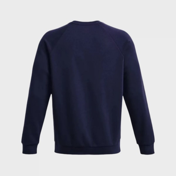 Under Armour Rival Fleece Crew Neck Ανδρικη Φουτερ Μπλε