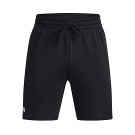 Under Armour Rival Fleece Back Pockets Ανδρικη Βερμουδα Μαυρη