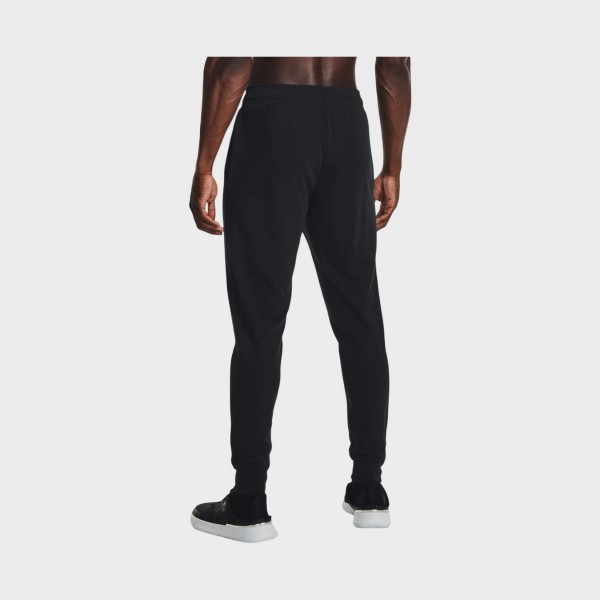 Under Armour Rival Terry Jogger Logo Ανδρικη Φορμα Μαυρη