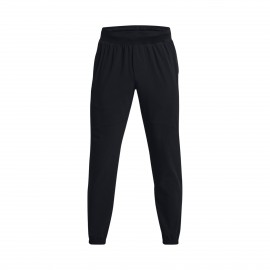 Under Armour Stretch Woven Small Logo Ανδρικο Παντελονι Μαυρο