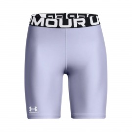 Under Armour Heat Gear Authentics 8 Inches Γυναικειο Σορτς Λιλα