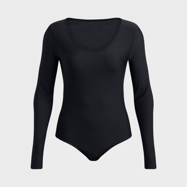 Under Armour Vanish Leotard Long Sleece Lightweight Γυναικειο Κορμακι Μαυρο