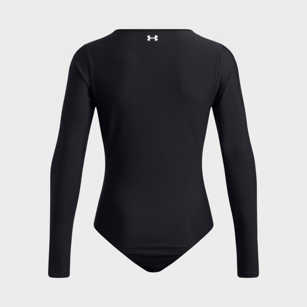 Under Armour Vanish Leotard Long Sleece Lightweight Γυναικειο Κορμακι Μαυρο