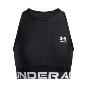 Under Armour Heatgear Baselayer Rib Tank Top Γυναικειο Μπουστακι Μαυρο