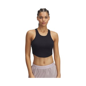 Under Armour Rival Rib Tank Top Γυναικεια Αμανικη Μπλουζα Μαυρη