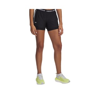 Under Armour Tech Play Up 2 in 1 Training Γυναικειο Σορτσακι Μαυρο