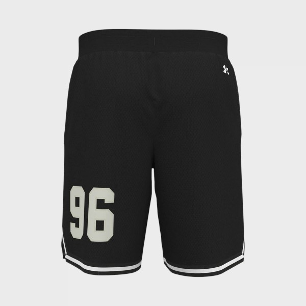 Under Armour Courtside Hoops Basketball 96 Ανδρικη Βερμουδα Μαυρη