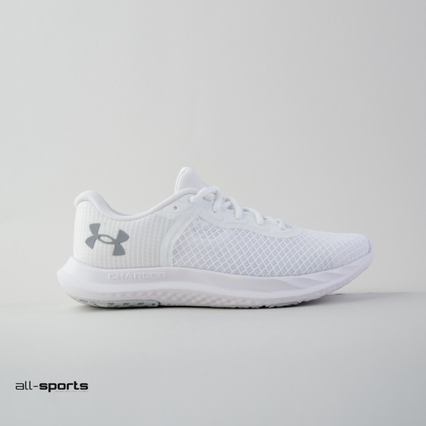 Under Armour Charged Breeze Γυναικειο Παπουτσι Λευκο
