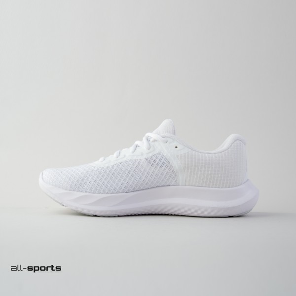 Under Armour Charged Breeze Γυναικειο Παπουτσι Λευκο