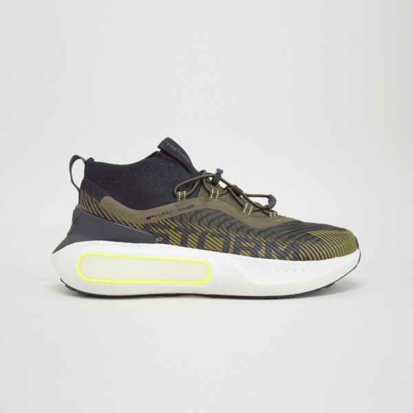 Under Armour Phantom 4 Storm Running Ανδρικο Παπουτσι Πρασινο - Μαυρο