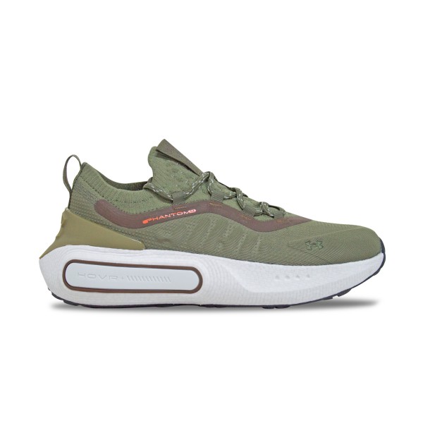 Under Armour Phantom 4 Reflect Low Running Ανδρικο Παπουτσι Λαδι - Λευκο