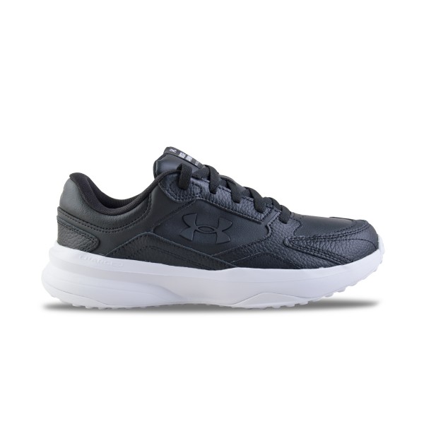 Under Armour Edge Leather Training Low Ανδρικο Παπουτσι Μαυρο