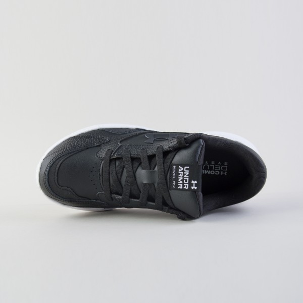 Under Armour Edge Leather Training Low Ανδρικο Παπουτσι Μαυρο