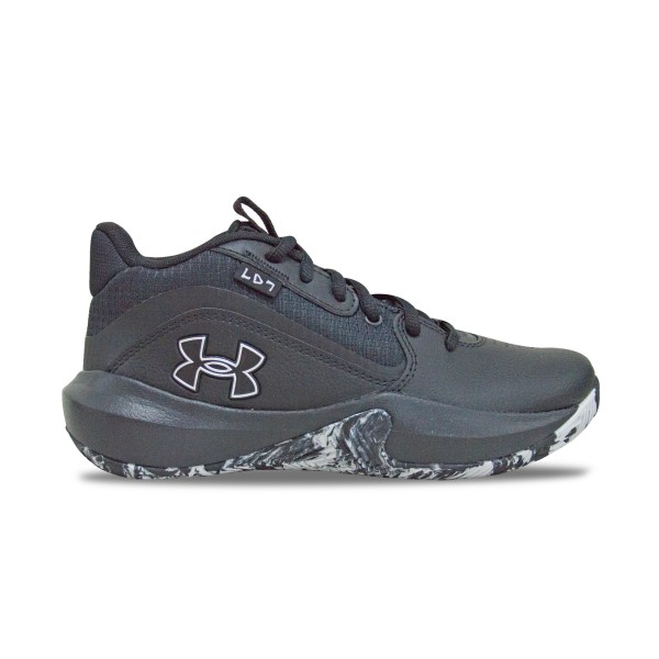Under Armour GS LockDown 7 Mid Basketball Εφηβικο Παπουτσι Μαυρο - Camo