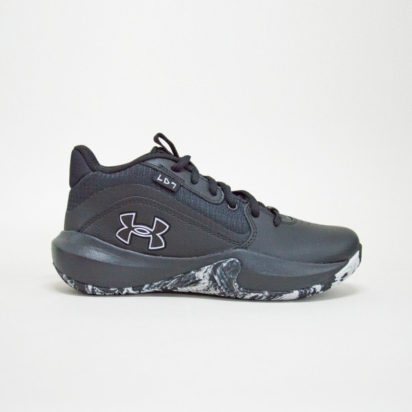 Under Armour GS LockDown 7 Mid Basketball Εφηβικο Παπουτσι Μαυρο - Camo