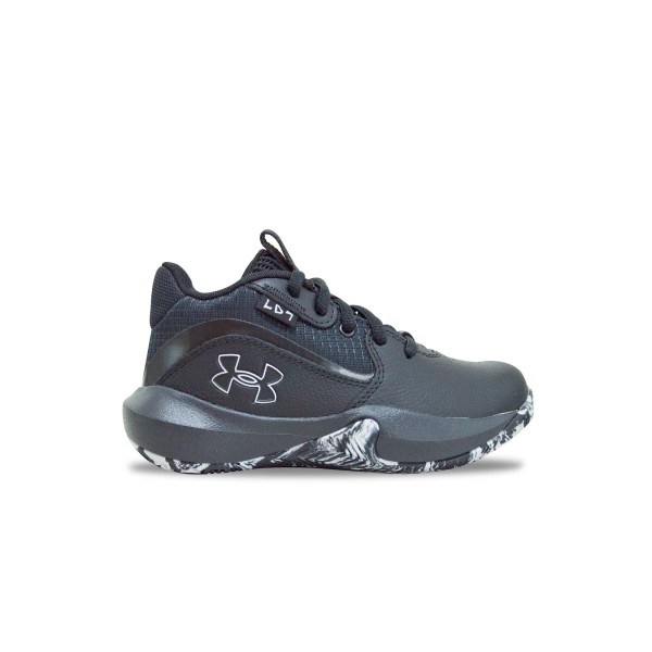 Under Armour LockDown 7 Basket Low Mid Παιδικο Παπουτσι Μαυρο - Camo