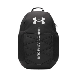 Under Armour Hustle 6.0 Sport 26 Λιτρα Unisex Σακιδιο Πλατης Μαυρο - Ασημι