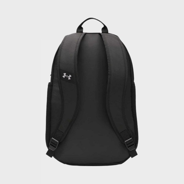 Under Armour Hustle 6.0 Sport 26 Λιτρα Unisex Σακιδιο Πλατης Μαυρο - Ασημι