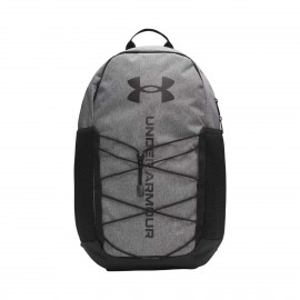 Under Armour Hustle 6.0 Sport 26 Λιτρα Unisex Σακιδιο Πλατης Μαυρο - Γκρι