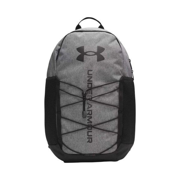 Under Armour Hustle 6.0 Sport 26 Λιτρα Unisex Σακιδιο Πλατης Μαυρο - Γκρι