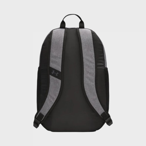 Under Armour Hustle 6.0 Sport 26 Λιτρα Unisex Σακιδιο Πλατης Μαυρο - Γκρι