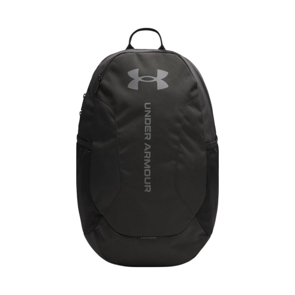 Under Armour Hustle 26 Λιτρα Unisex Σακιδιο Πλατης Unisex Μαυρο - Γκρι