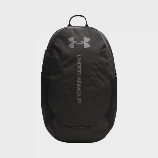 Under Armour Hustle 26 Λιτρα Unisex Σακιδιο Πλατης Unisex Μαυρο - Γκρι