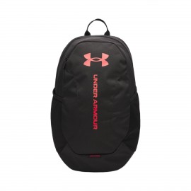 Under Armour Hustle 26 Λιτρα Unisex Σακιδιο Πλατης Unisex Μαυρο - Κοκκινο
