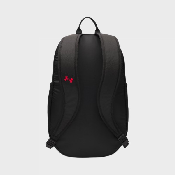 Under Armour Hustle 26 Λιτρα Unisex Σακιδιο Πλατης Unisex Μαυρο - Κοκκινο