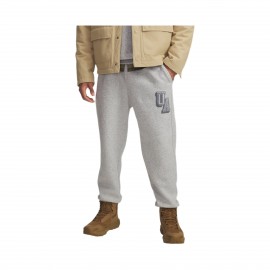 Under Armour Icon Fleece Graphic JG Ανδρικο Παντελονι Γκρι