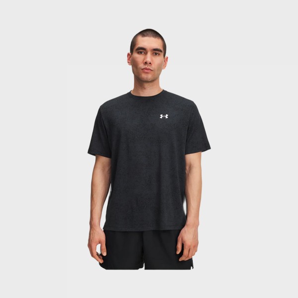 Under Armour Tech Novelty Training Ανδρικη Μπλουζα Σκρουρο Γκρι