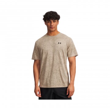 Under Armour Tech Novelty Training Ανδρικη Μπλουζα Μπεζ