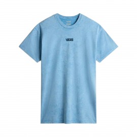 Vans Off The Wall Center V Logo Boyfriend Fit Γυναικειο Φορεμα Σιελ
