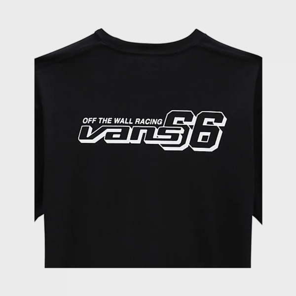 Vans Classics 68 Racing Logo SS Ανδρικη Μπλουζα Μαυρη