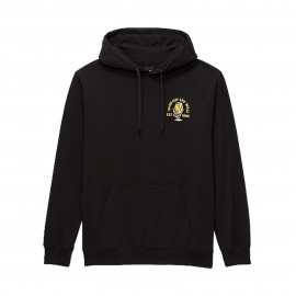 Vans Coldest In Town Graphic Back Hooded Ανδρικο Φουτερ Μαυρο
