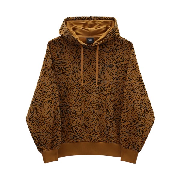 Vans Scout Animal Print AOP Hooded Γυναικειο Φουτερ Καφε