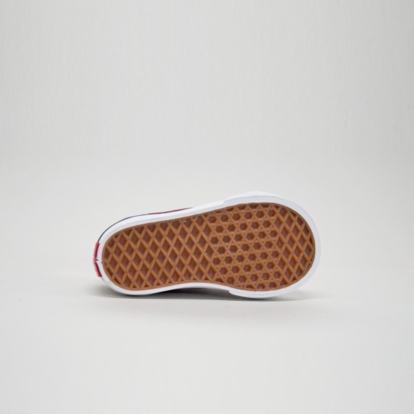 Vans Old Skool Suede Βρεφικο Παπουτσι Μαυρο - Κοκκινο