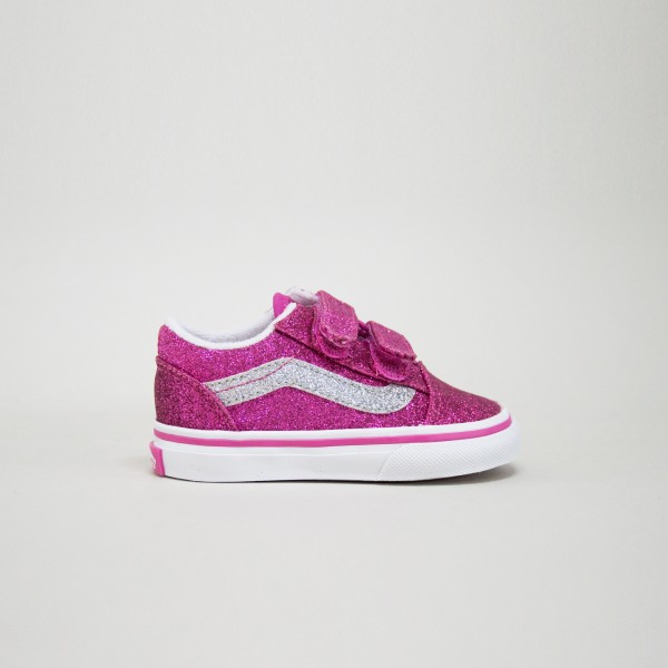 Vans Old Skool Glitter Βρεφικο Παπουτσι Φουξ