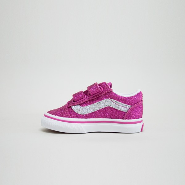 Vans Old Skool Glitter Βρεφικο Παπουτσι Φουξ