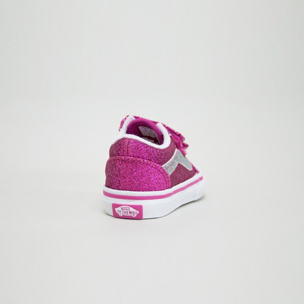 Vans Old Skool Glitter Βρεφικο Παπουτσι Φουξ