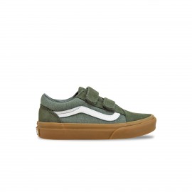 Vans Old Skool Classic Jean Παιδικο Παπουτσι Χακι