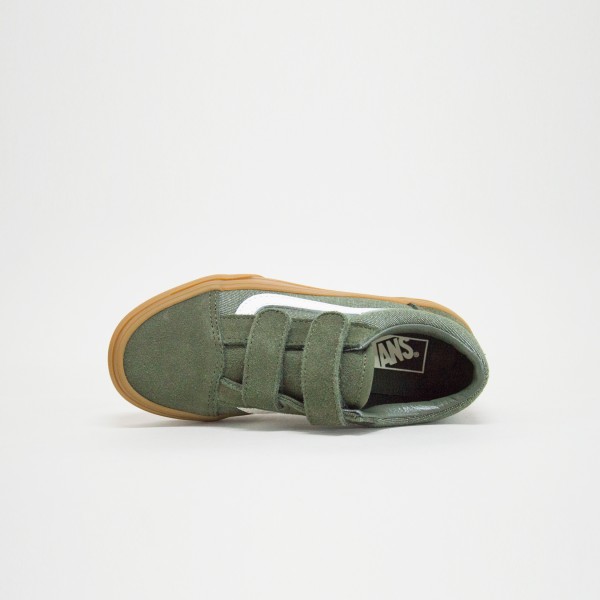 Vans Old Skool Classic Jean Παιδικο Παπουτσι Χακι