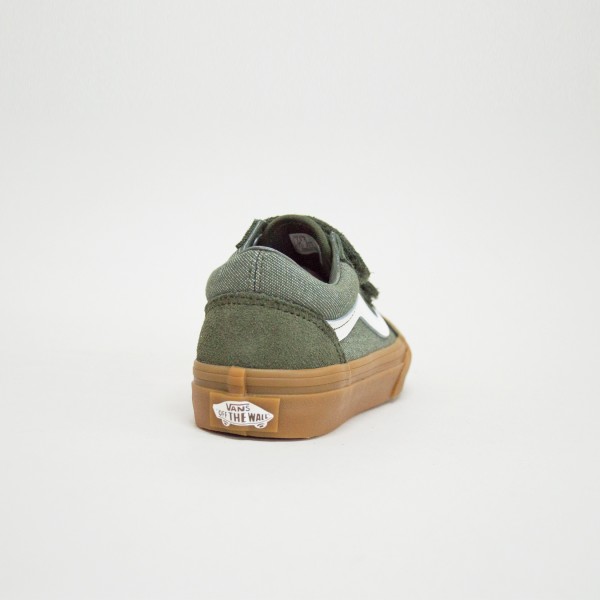 Vans Old Skool Classic Jean Παιδικο Παπουτσι Χακι