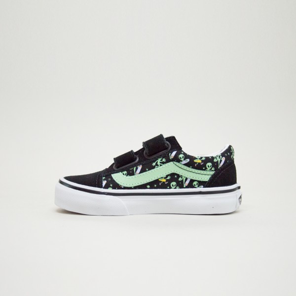 Vans Old Skool V Sneakers Alien Prints Παιδικο Παπουτσι Μαυρο