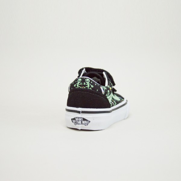 Vans Old Skool V Sneakers Alien Prints Παιδικο Παπουτσι Μαυρο