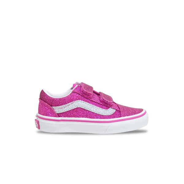 Vans Old Skool Glitter Παιδικο Παπουτσι Φουξ